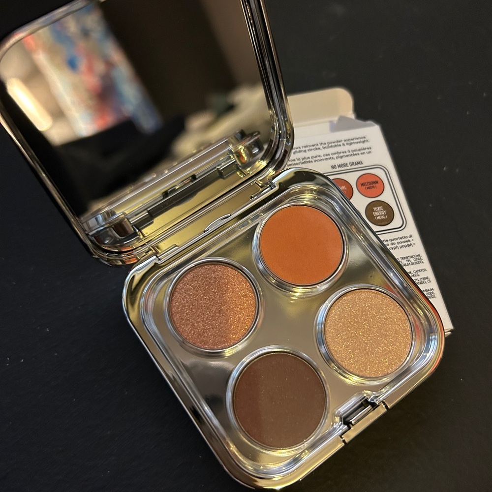 Brand New Rabanne Eyeshadow Quad Palette - Warm Tones